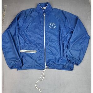 Rainbow Sportswear Jacket Mens Medium Full Zip Golf Windbreaker Ranch Hills Golf